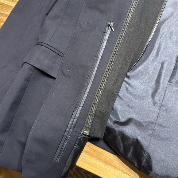 Navy Blue Baubax Travel Blazer with Removable Hood and Gloves 42R - Picture 4 of 12